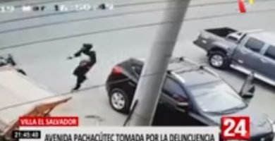 Avenida Pachacútec tomada por la delincuencia Avenida Pachacútec tomada por la delincuencia