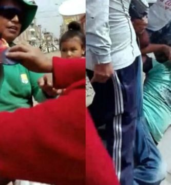 Agrede a trabajadora de limpieza pública porque le pidió que no bote desmonte