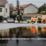 street flooding, waterlogged streets