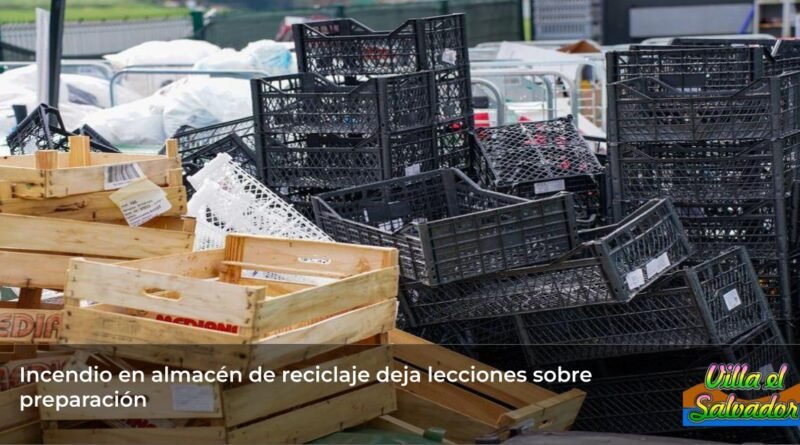 warehouse fire recycling