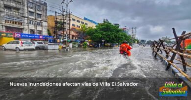 street flooding, waterlogged road